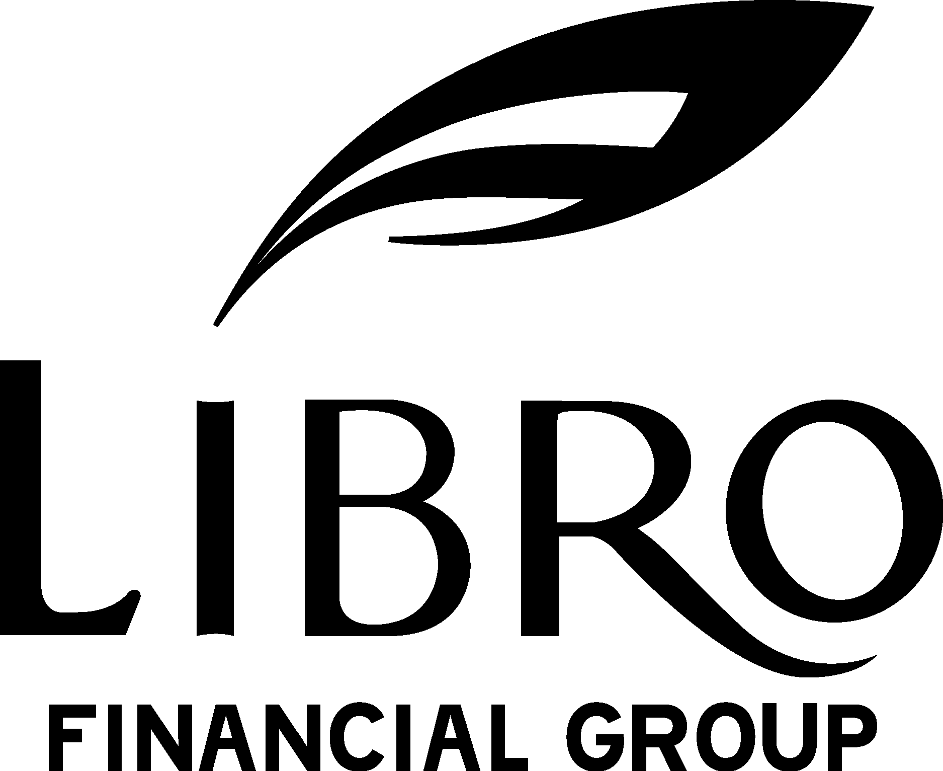 Libro Financial Group Black Logo Vector Logo